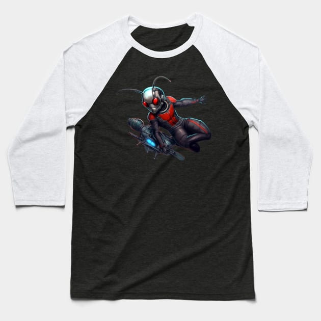 ANT-MAN AND THE WASP: QUANTUMANIA Baseball T-Shirt by Pixy Official